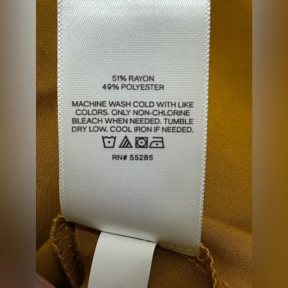 Express Honey Satin Cowl Neck Maxi Slip Dress Size Medium - Picture 10 of 10